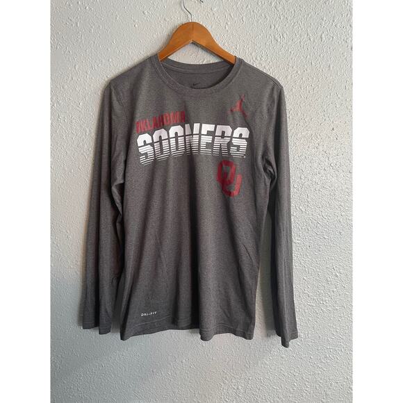 Nike Dri-Fit Oklahoma Sooners Jordan Shirt - Size Small - Picture 1 of 5